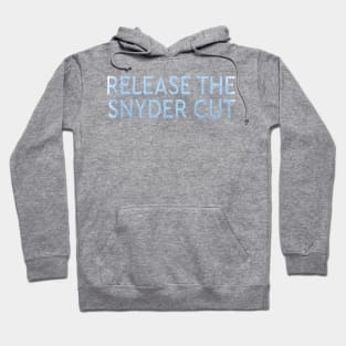 RELEASE THE SNYDER CUT - ICE TEXT Hoodie